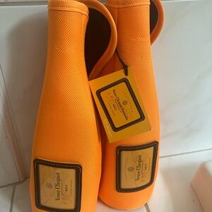 Orange champagne Bottle cover